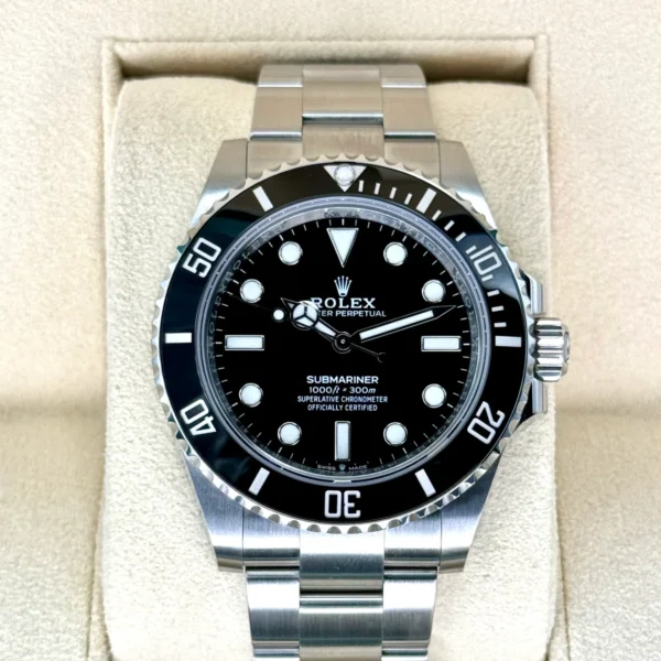 NEW 2023 Rolex Submariner 41mm 124060 Stainless Steel Black Dial