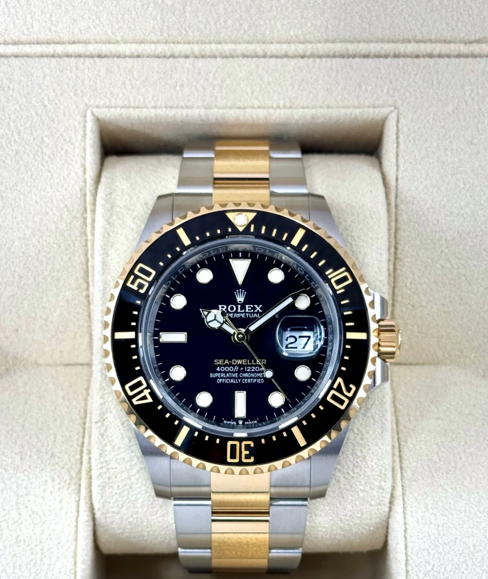 NEW 2022 Rolex Sea-Dweller 43mm 126603 Two-Tone Black Dial