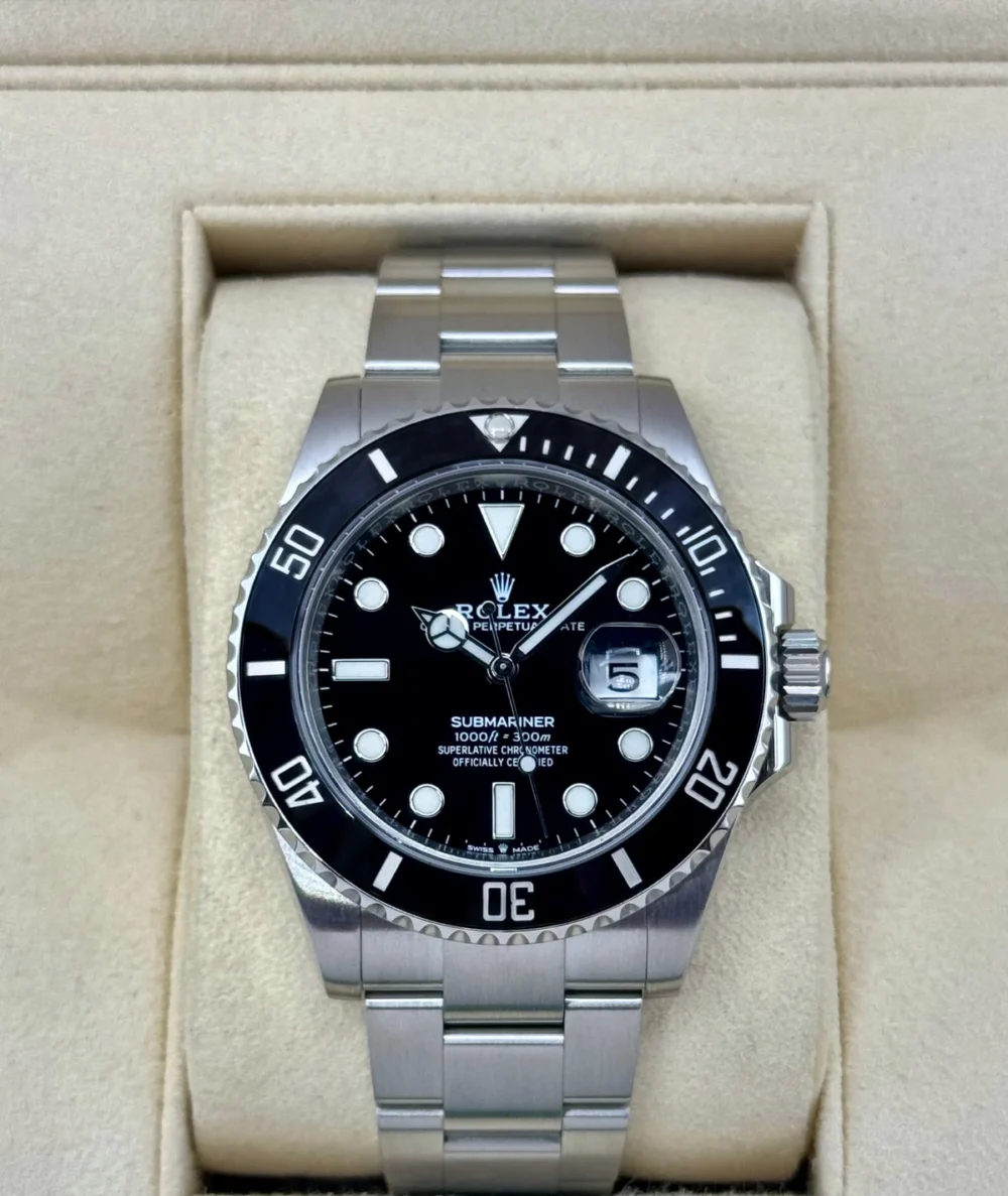 2022 Rolex Submariner 41mm 126610LN Stainless Steel Black Dial