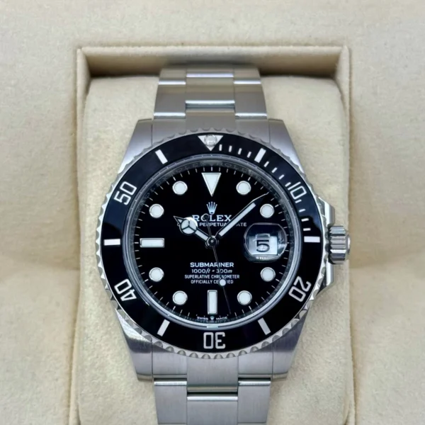 2022 Rolex Submariner 41mm 126610LN Stainless Steel Black Dial