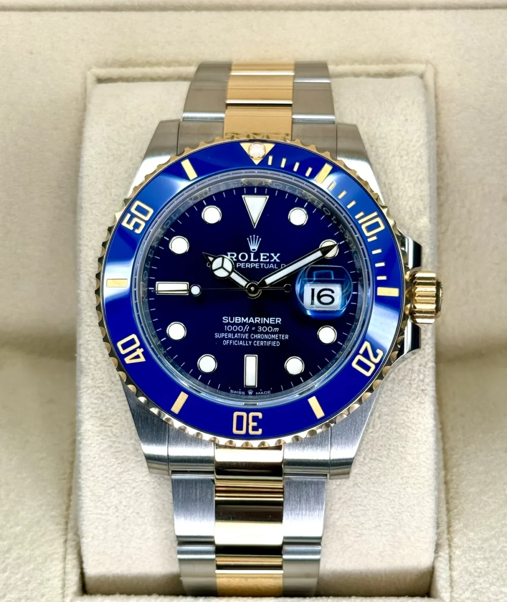 2023 Rolex Submariner "Bluesy" 41mm 126613LB Two-Tone Blue Dial