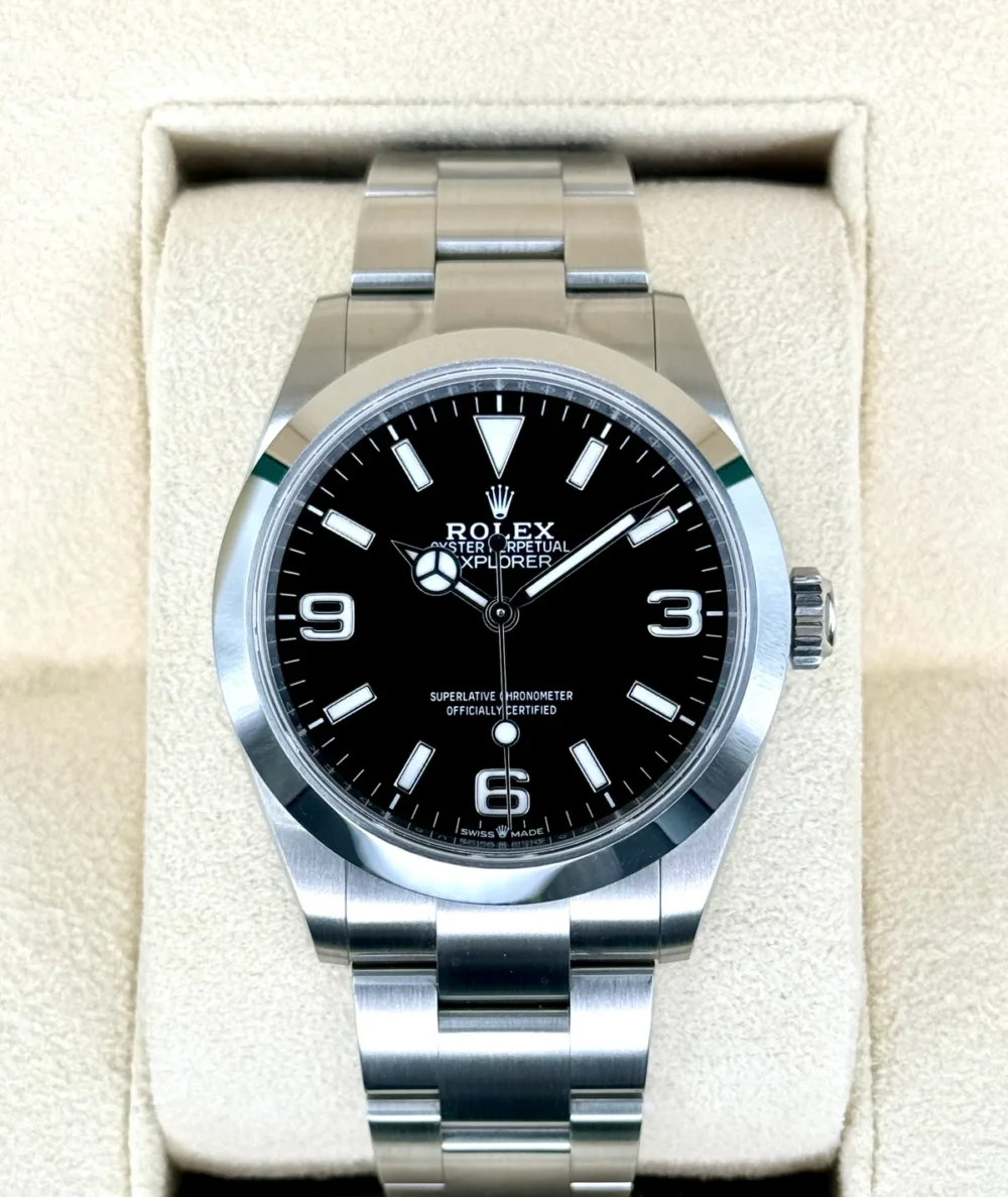 NEW 2024 Rolex Explorer 40mm 224270 Black Dial