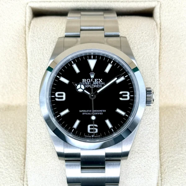 NEW 2024 Rolex Explorer 40mm 224270 Black Dial