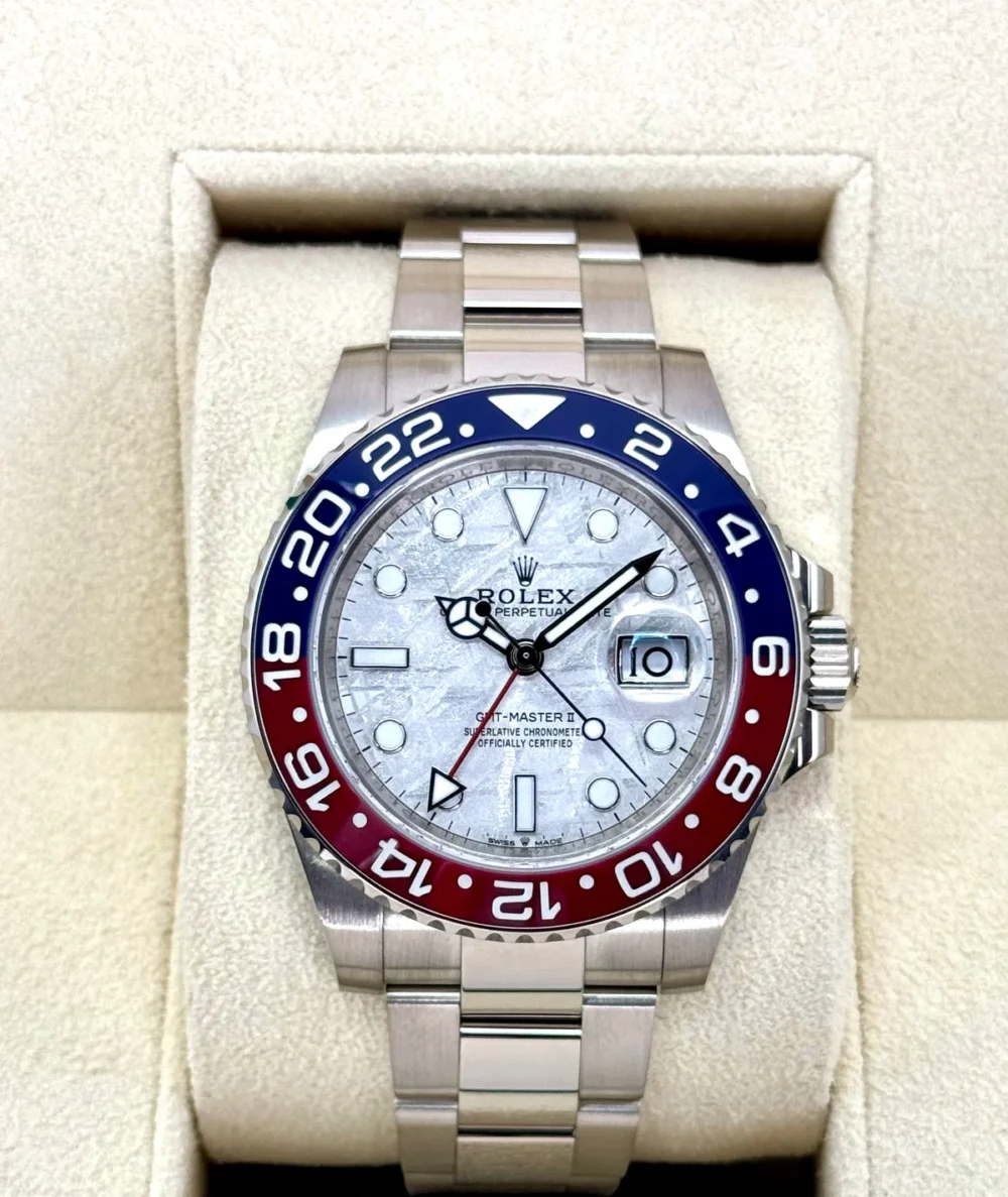 2024 Rolex GMT-Master II "Pepsi" 40mm 126719BLRO Meteorite Dial