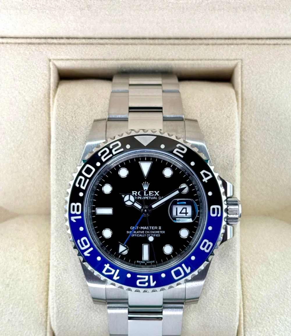 2017 Rolex GMT-Master II "Batman" 40mm 116710BLNR Oyster
