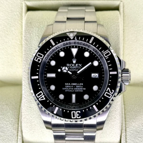 2011 Rolex Deepsea 44mm 116660 Stainless Steel Black Dial