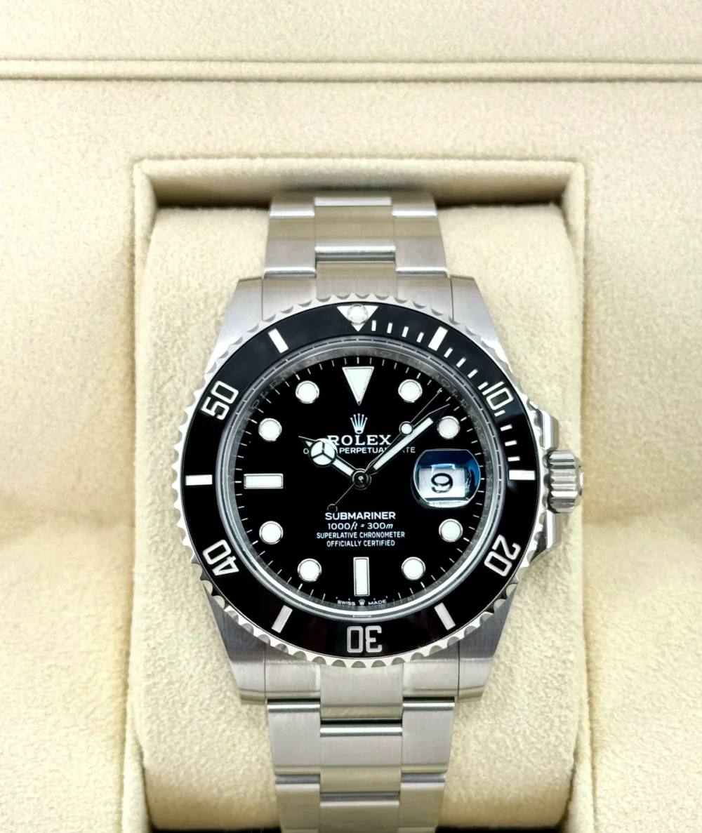 2022 Rolex Submariner 41mm 126610LN Stainless Steel Black Dial