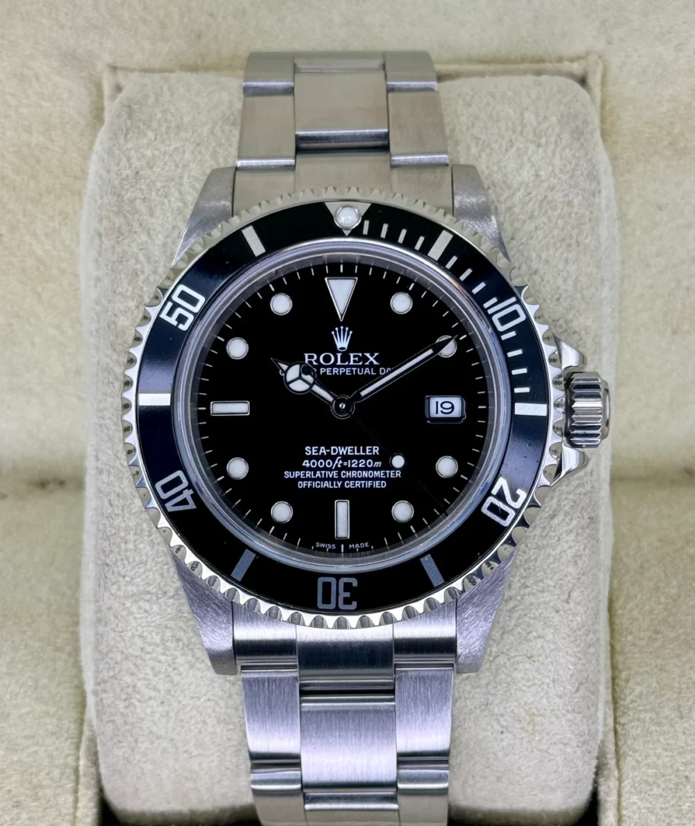 2005 Rolex Sea-Dweller 40mm 16600 Stainless Steel Black Dial