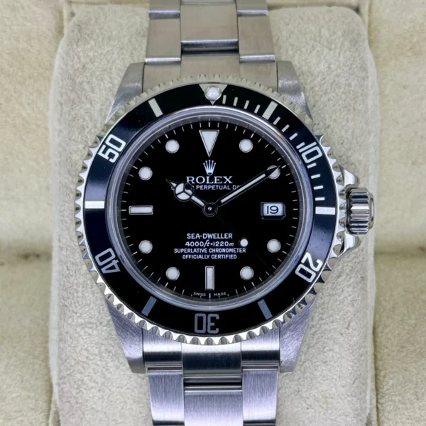 2005 Rolex Sea-Dweller 40mm 16600 Stainless Steel Black Dial
