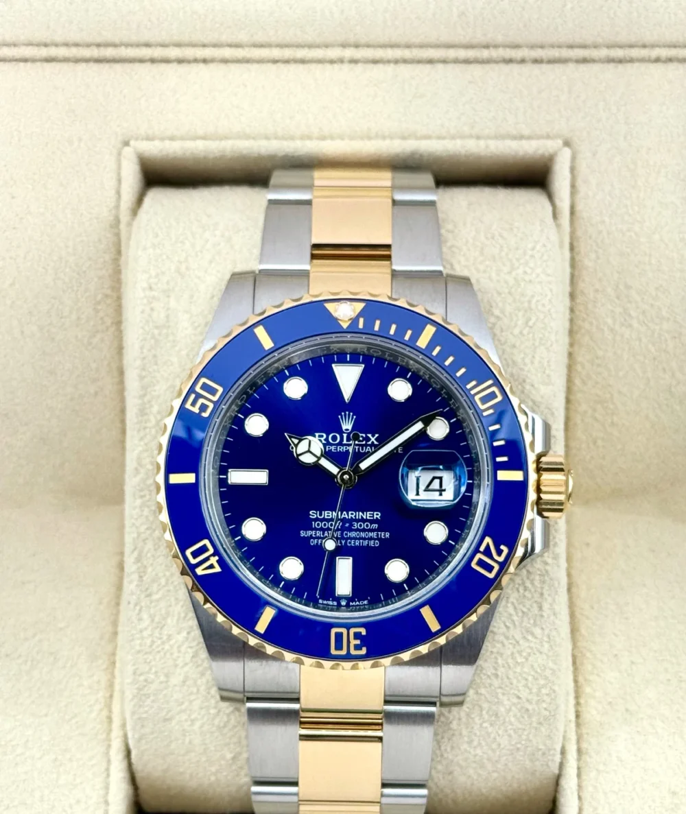 2023 Rolex Submariner "Bluesy" 41mm 126613LB Two-Tone Blue Dial