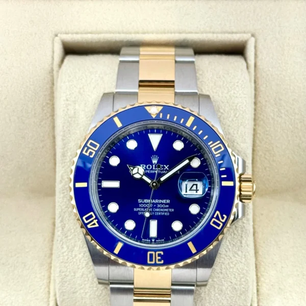 2023 Rolex Submariner "Bluesy" 41mm 126613LB Two-Tone Blue Dial