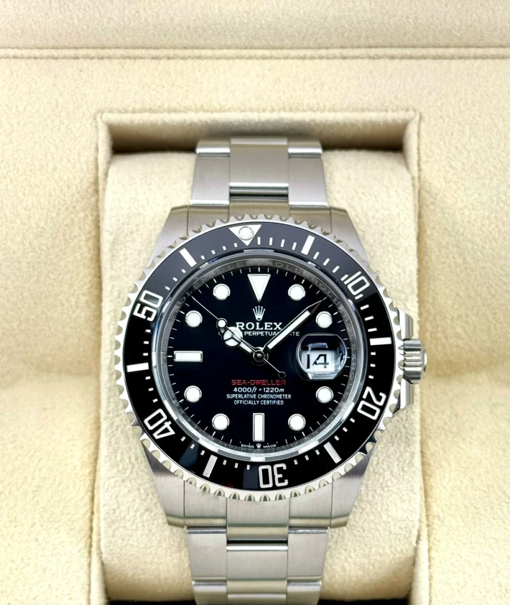 2022 Rolex Sea-Dweller 43mm 126600 Stainless Steel Black Dial