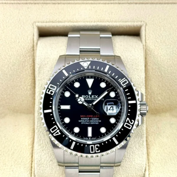 2022 Rolex Sea-Dweller 43mm 126600 Stainless Steel Black Dial