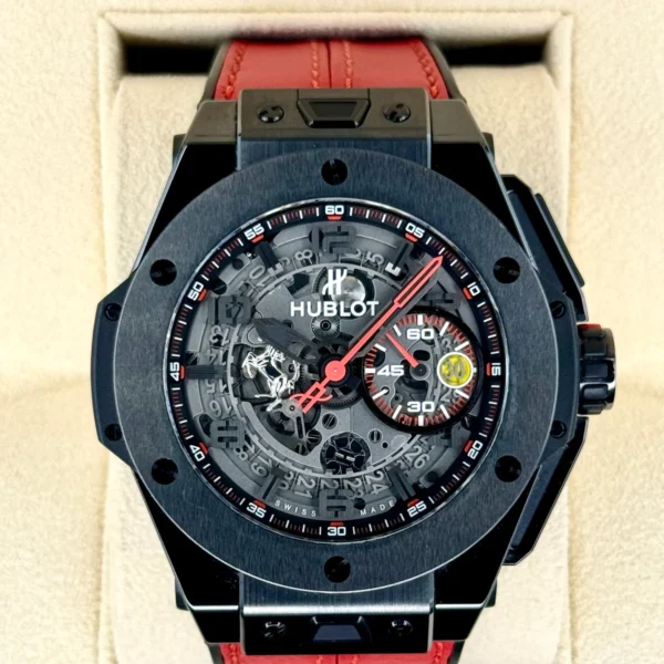 Big Bang Ferrari 45mm 401.QX.0123.VR Carbon Skeletonized Dial