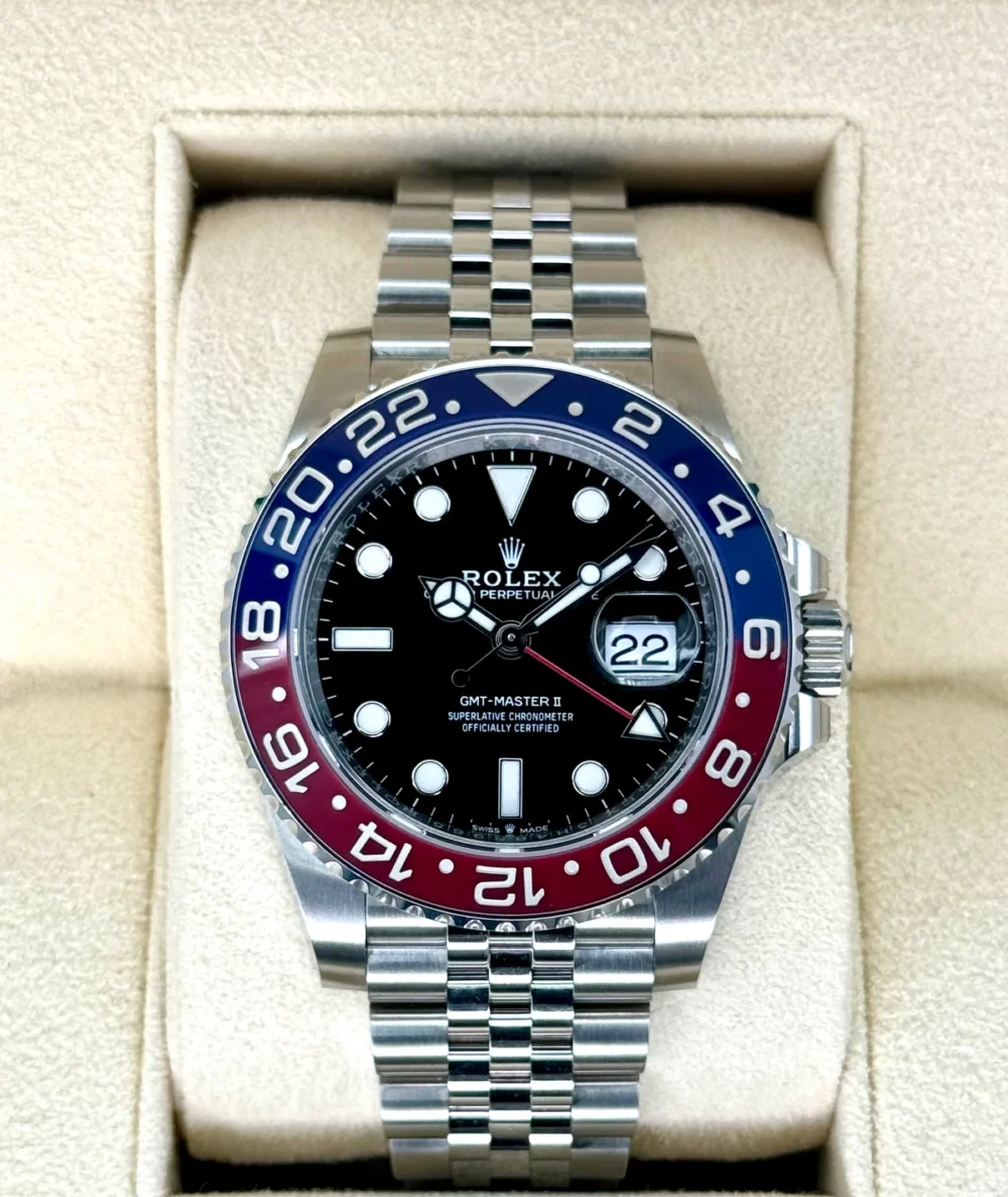 NEW 2024 Rolex GMT-Master II "Pepsi" 40mm 126710BLRO Jubilee