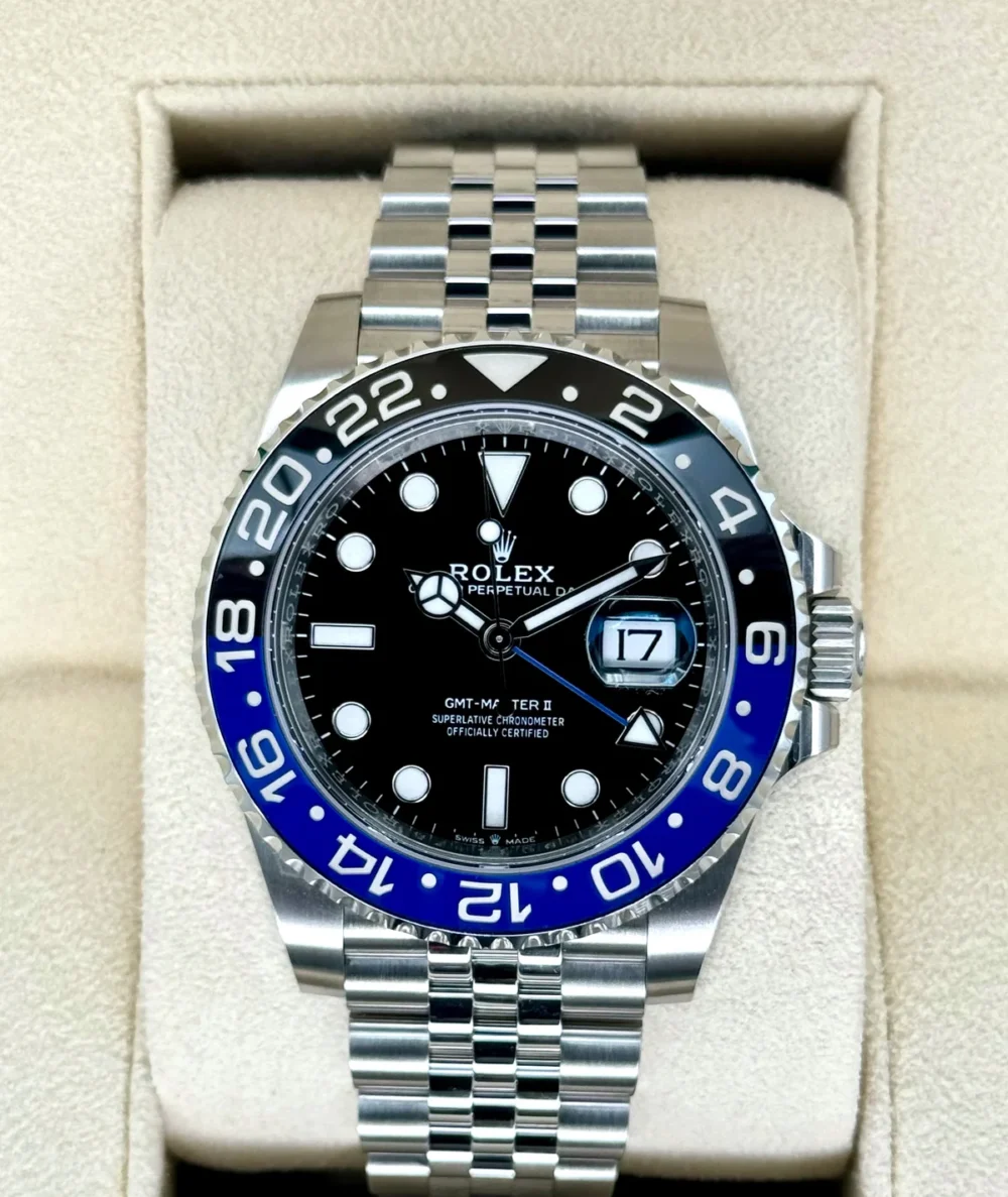 2023 Rolex GMT-Master II "Batgirl" 40mm 126710BLNR Jubilee Black Dial