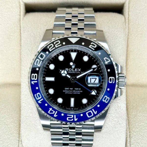 2023 Rolex GMT-Master II "Batgirl" 40mm 126710BLNR Jubilee Black Dial