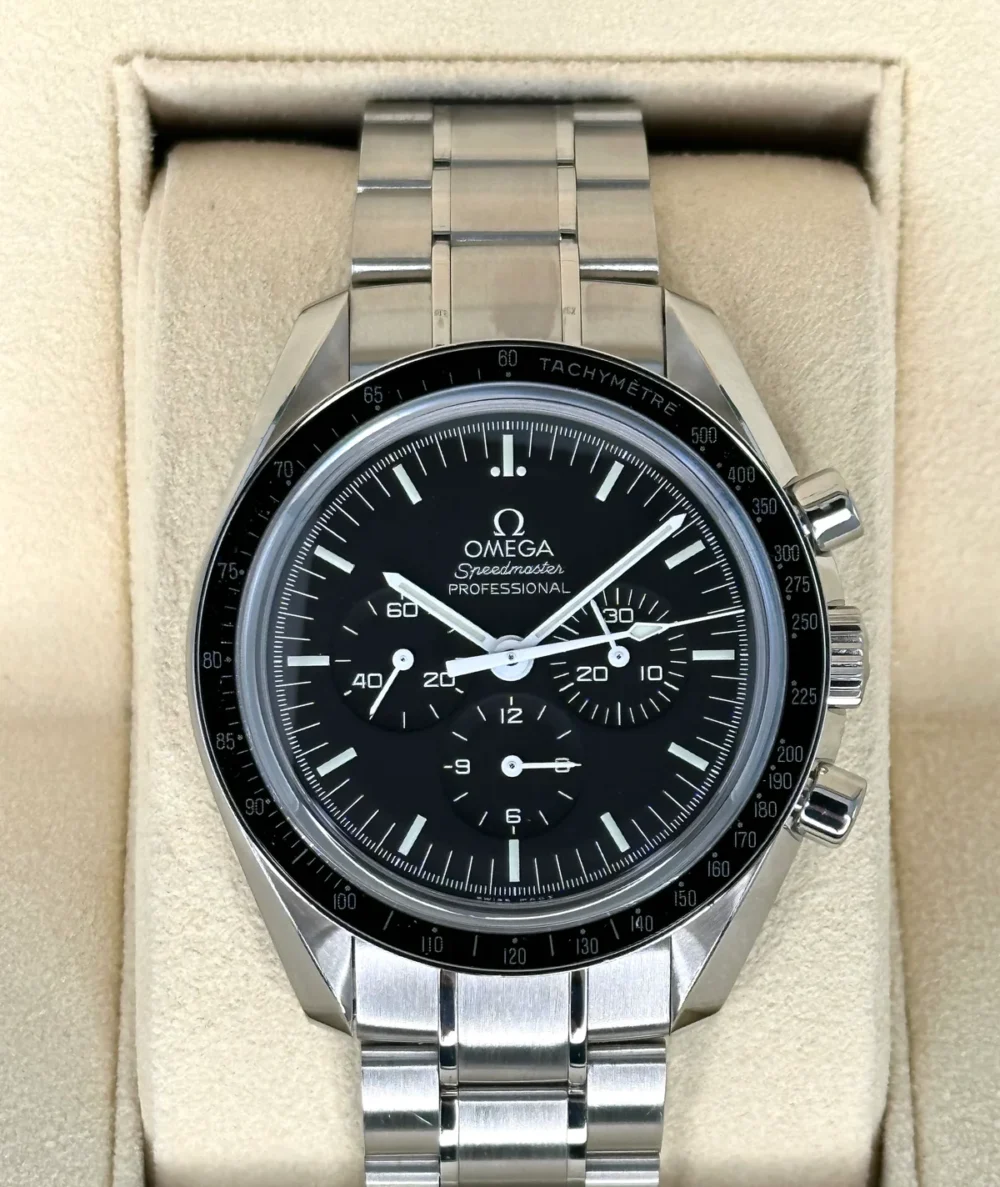 2018 Omega Professional Moonwatch “Sapphire Sandwich” 42mm Black Dial