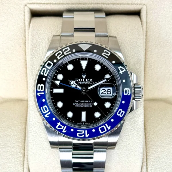 2023 Rolex GMT-Master II "Batman" 40mm 126710BLNR Oyster