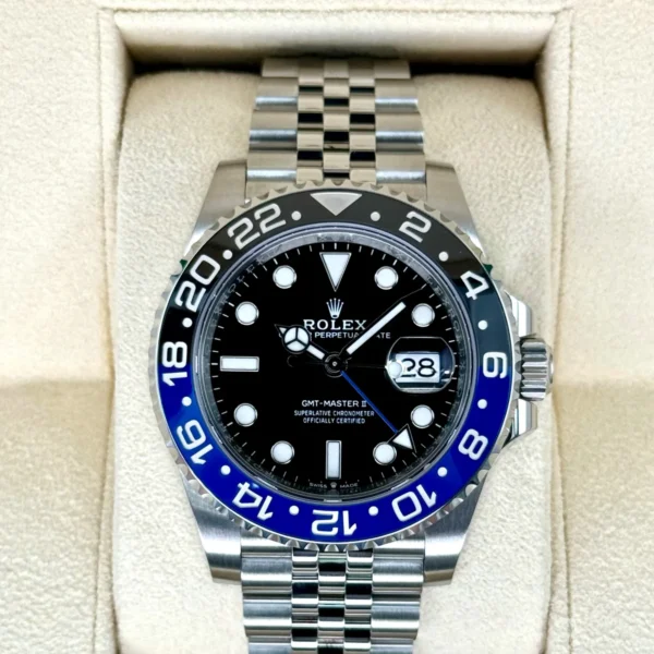 2023 Rolex GMT-Master II "Batgirl" 40mm 126710BLNR Jubilee Black Dial