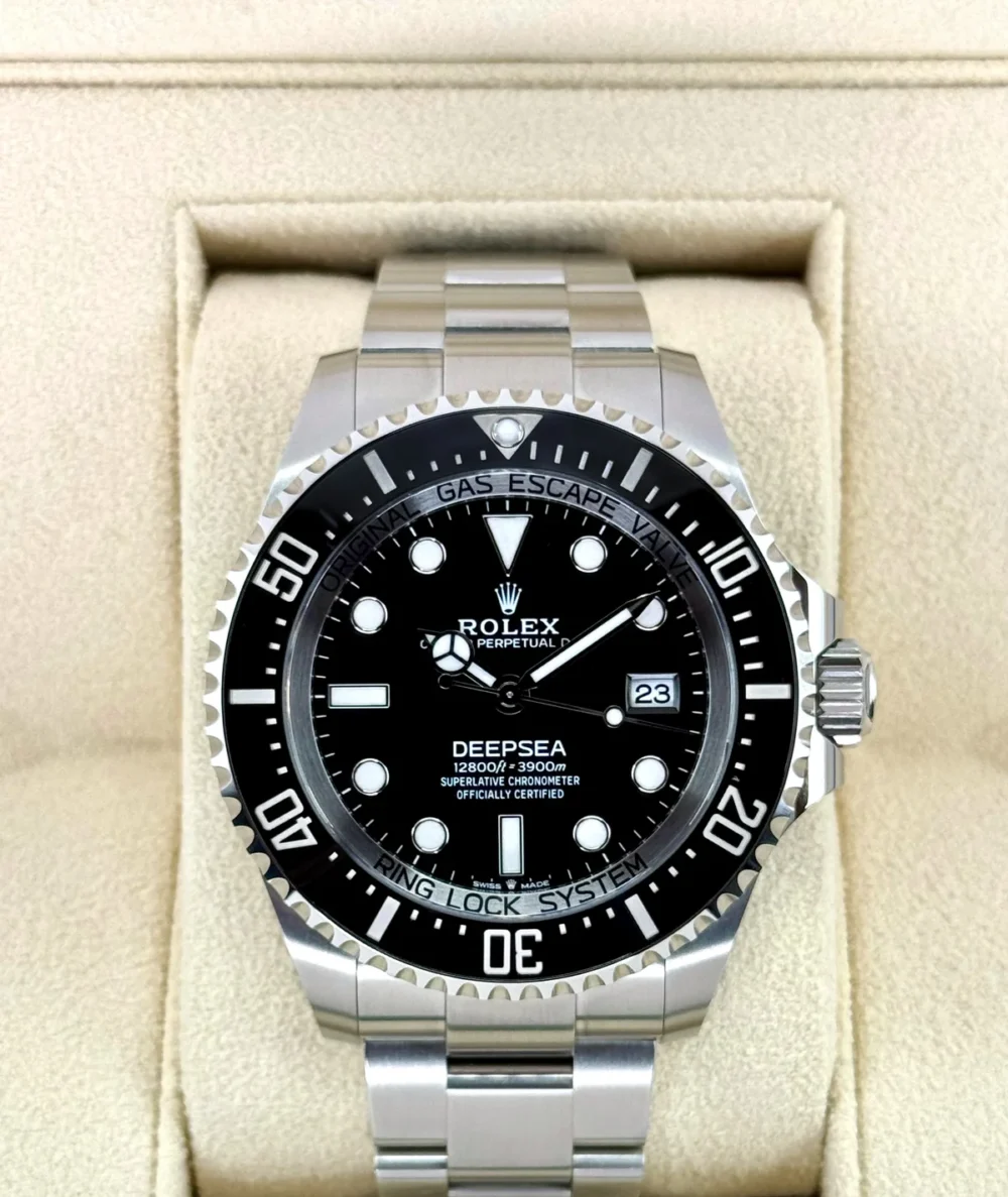 NEW 2024 Rolex Deepsea 44mm 136660 Stainless Steel Black Dial