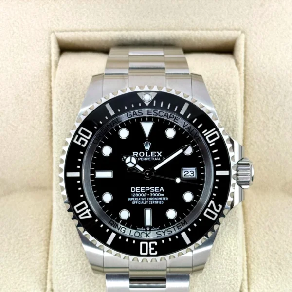 NEW 2024 Rolex Deepsea 44mm 136660 Stainless Steel Black Dial