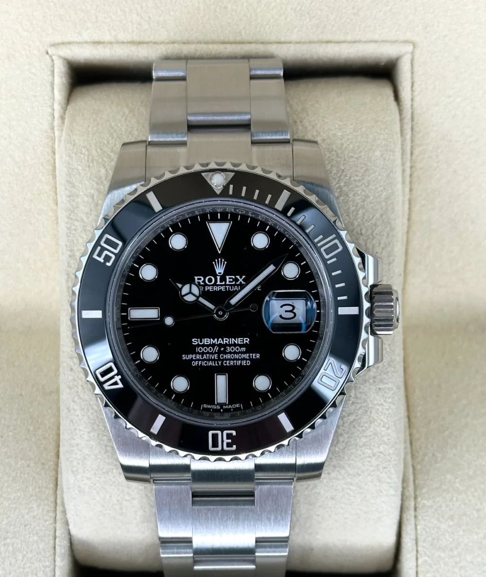 2018 Rolex Submariner 40mm 116610LN Stainless Steel Black Dial