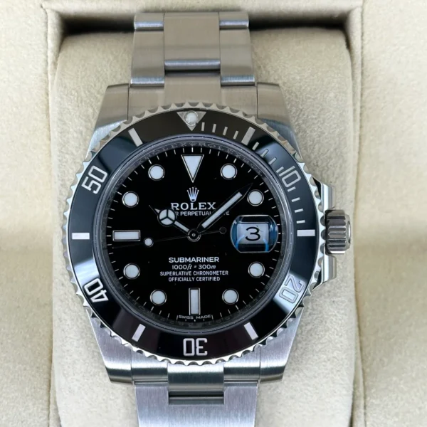 2018 Rolex Submariner 40mm 116610LN Stainless Steel Black Dial