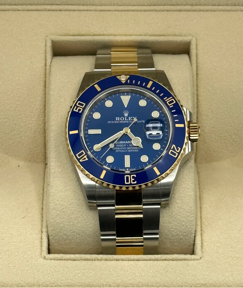 2023 Rolex Submariner "Bluesy" 41mm 126613LB Two-Tone Blue Dial