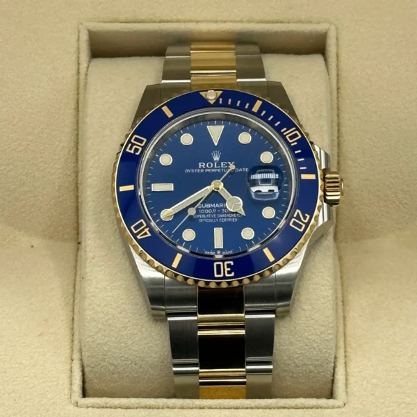 2023 Rolex Submariner "Bluesy" 41mm 126613LB Two-Tone Blue Dial
