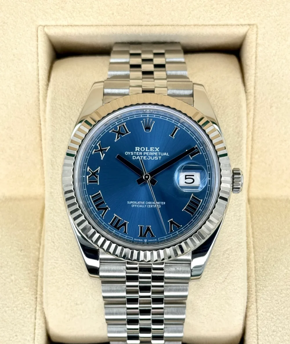 Rolex Datejust 41mm 126334 Stainless Steel Jubilee Blue Dial