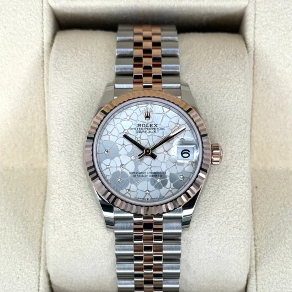 NEW 2024 Rolex Ladies Datejust 31mm 278271 Jubilee Floral Motif Dial