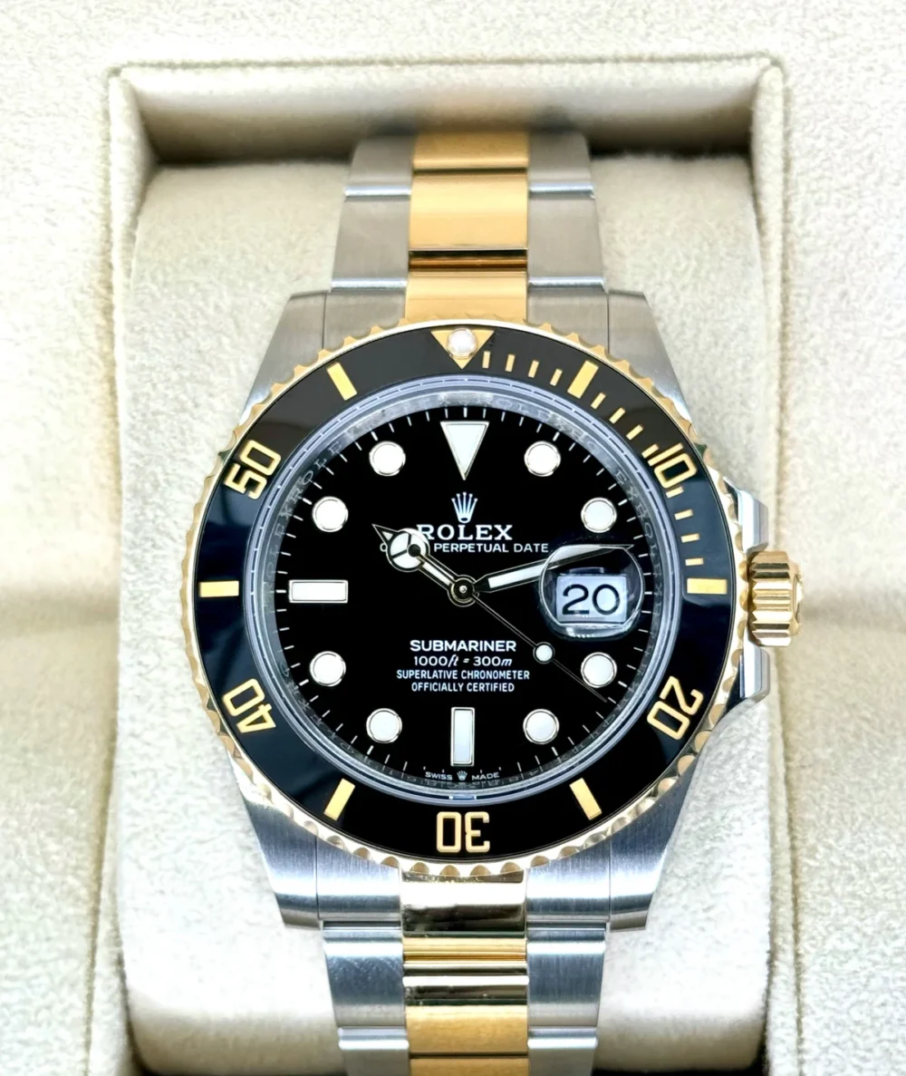 2023 Rolex Submariner 41mm 126613LN Two-Tone Black Dial