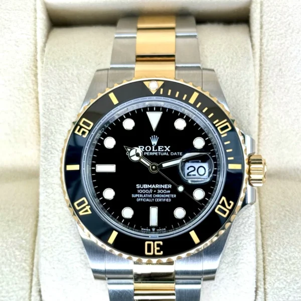 2023 Rolex Submariner 41mm 126613LN Two-Tone Black Dial