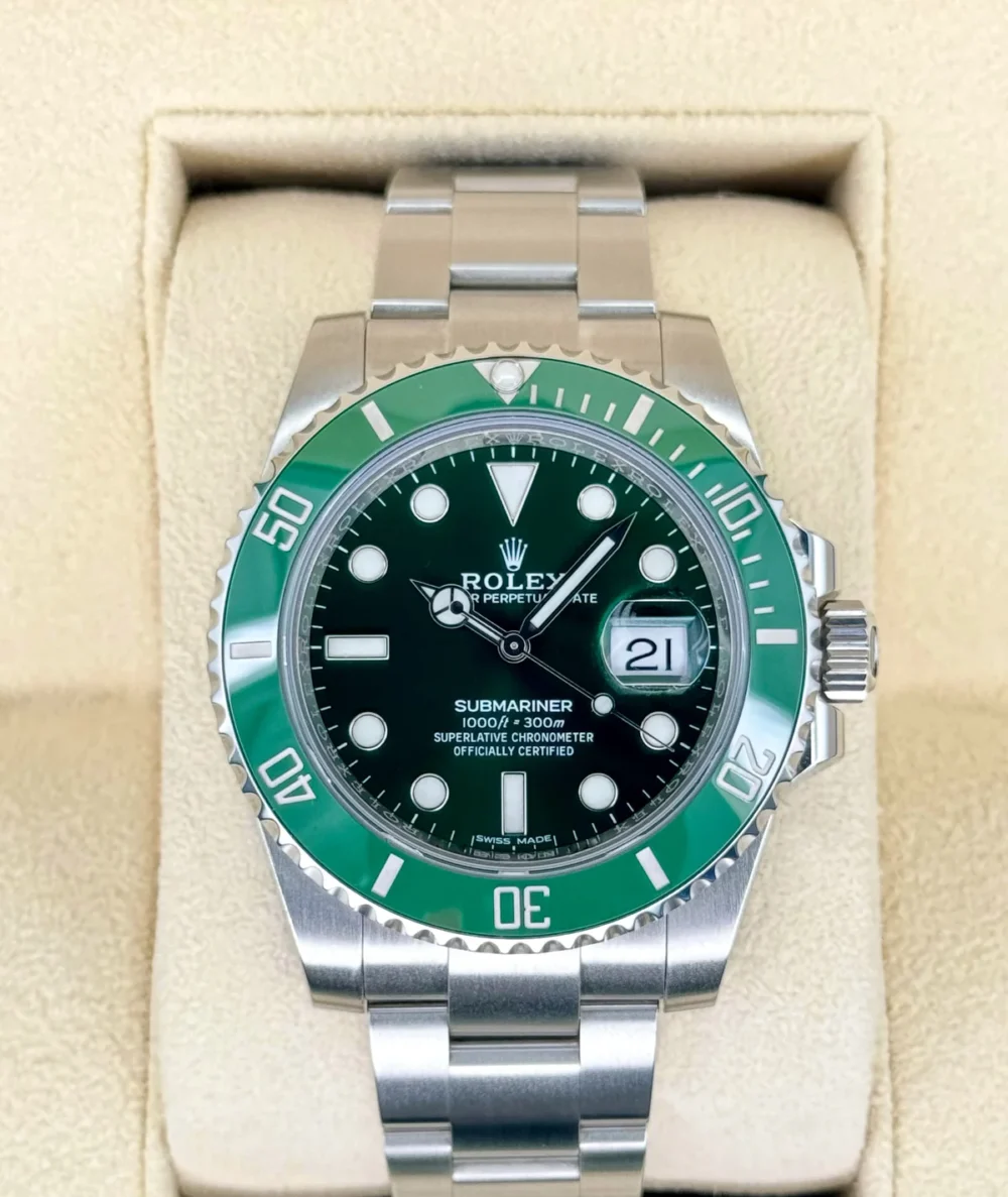 2019 Rolex Submariner "Hulk" 40mm 116610LV Green Dial