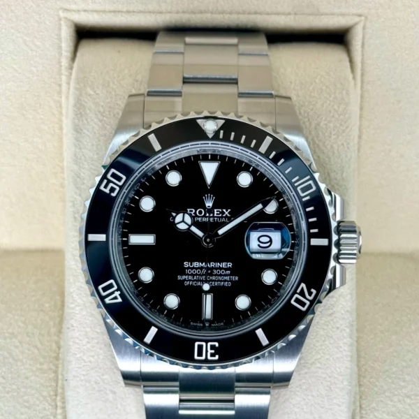 2021 Rolex Submariner 41mm 126610LN Stainless Steel Black Dial