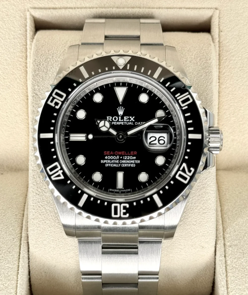 2018 Rolex Sea-Dweller 43mm 126600 Black MK 1 Dial