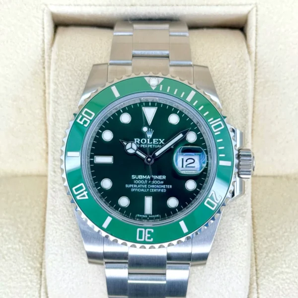 NEW 2020 Rolex Submariner "Hulk" 40mm 116610LV Green Dial
