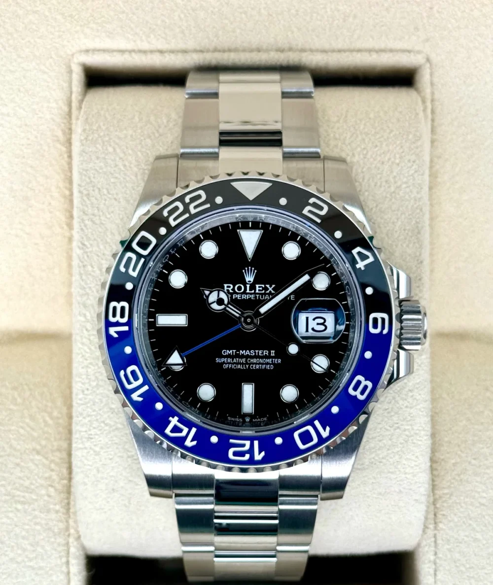 2022 Rolex GMT-Master II "Batman" 40mm 126710BLNR Oyster