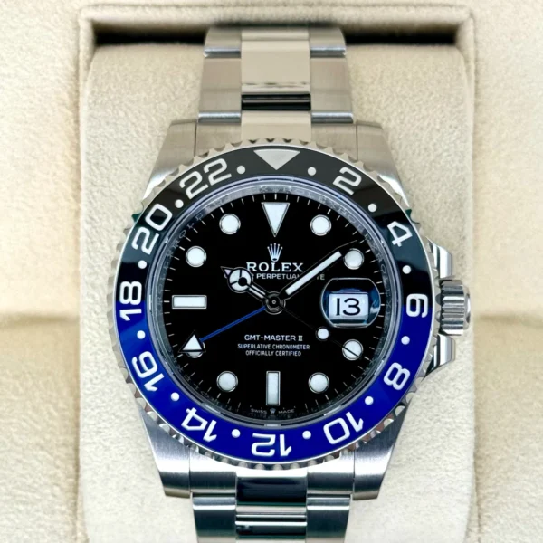 2022 Rolex GMT-Master II "Batman" 40mm 126710BLNR Oyster