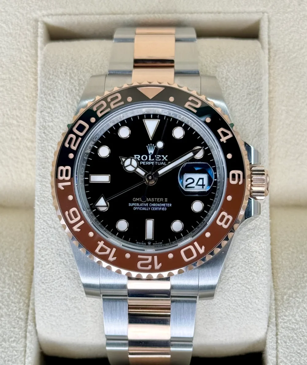 NEW 2022 Rolex GMT-Master II "Rootbeer" 40mm 126711CHNR Two-Tone