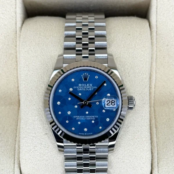 NEW 2025 Rolex Datejust 31mm 278274 Stainless Steel Jubilee Floral Dial