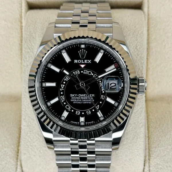 NEW 2024 Rolex Sky-Dweller 42mm 336934 Jubilee Black Dial