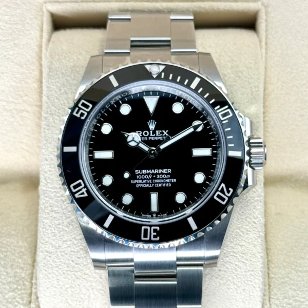 NEW 2024 Rolex Submariner 41mm 124060 Stainless Steel Black Dial