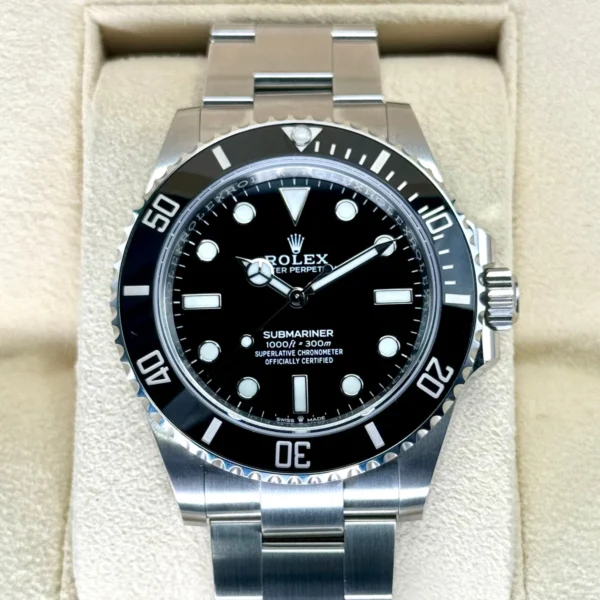 NEW 2024 Rolex Submariner 41mm 124060 Stainless Steel Black Dial