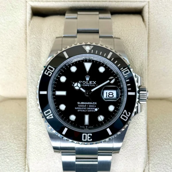 2021 Rolex Submariner 41mm 126610LN Stainless Steel Black Dial