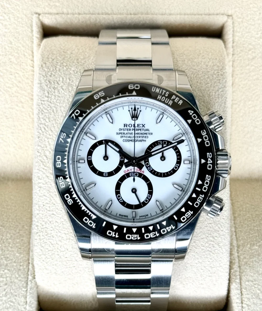 NEW 2024 Rolex Daytona 40mm 126500LN Stainless Steel Panda Dial