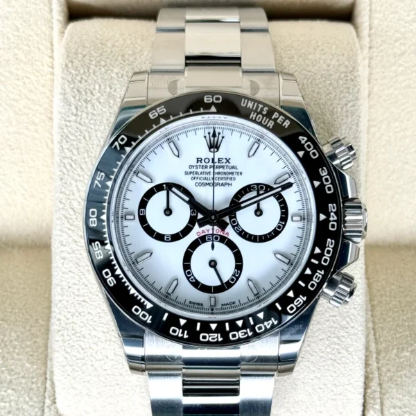 NEW 2024 Rolex Daytona 40mm 126500LN Stainless Steel Panda Dial