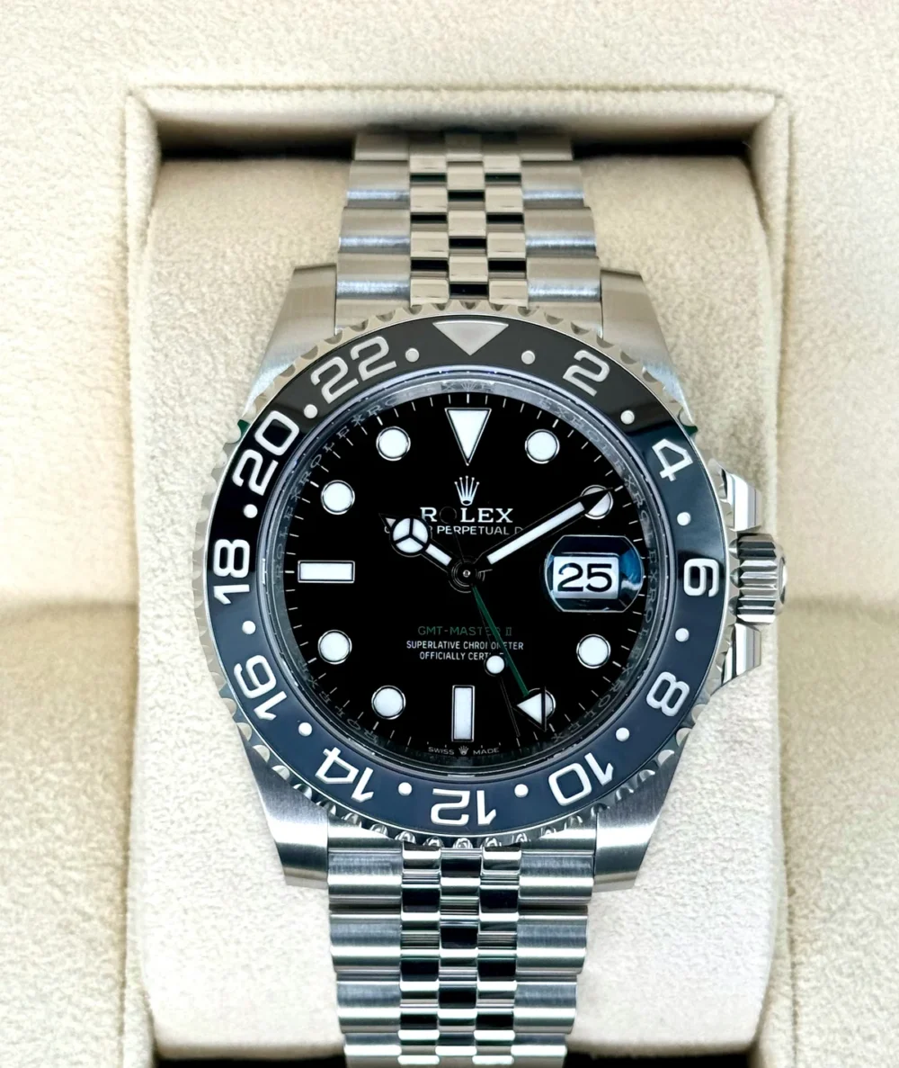 NEW 2024 Rolex GMT-Master II "Bruce Wayne" 40mm 126710GRNR Jubilee