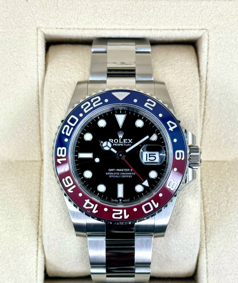 2022 Rolex GMT-Master II "Pepsi" 40mm 126710BLRO Oyster